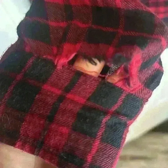 Women's Poetry Brand Flannel Shirt, Size Large - Picture 5 of 5